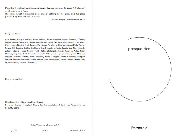 Presque Rien (compilation)