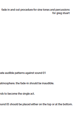 fade in and out procedure