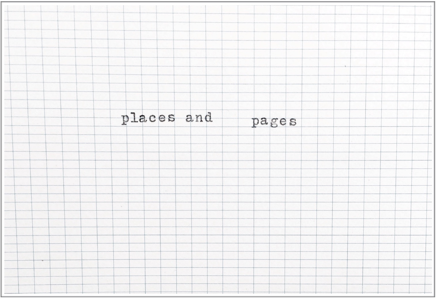 21 commentaries on pages and places on glissando #29