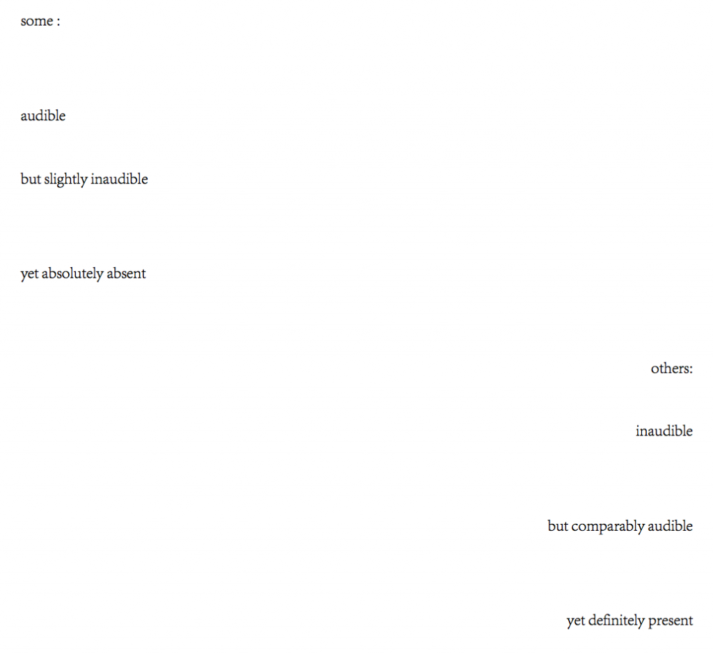 Controlled Indeterminacy in Text Scores (3) on Sound Expanse with Jennie Gottschalk