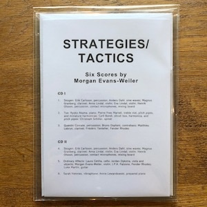 Morgan Evans-Weiler ‘Strategies/Tactics’ on Suppendaneum Label